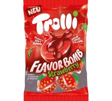 Конфеты желейные Trolli Flavor Bomb Strawberry 75 г