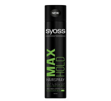 Лак для волос SYOSS Max Hold (фиксация 5) 400 мл