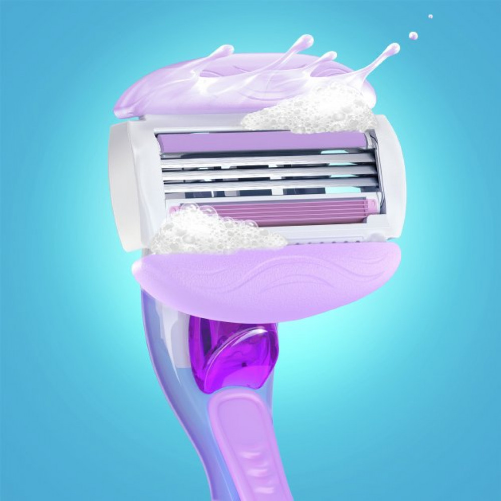 Станок для бритья женский Gillette Venus ComfortGlide Breeze с 2 сменными  картриджами