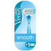 Станок для бритья женский Gillette Venus Smooth с 2 сменными картриджами