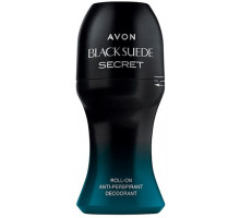 Шариковый мужской дезодорант-антиперспирант Avon Black Suede Secret 50 мл