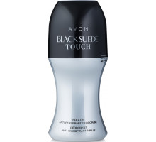 Шариковый мужской дезодорант-антиперспирант Avon Black Suede Touch 50 мл