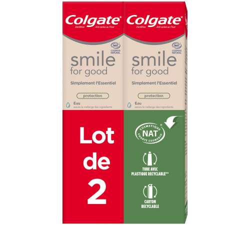 Зубна паста Colgate Smile For Good protection 2 шт х 75 мл