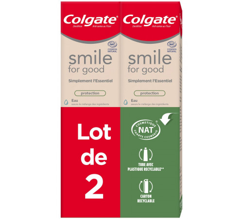 Зубная паста Colgate Smile For Good protection 2 шт х 75 мл