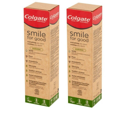 Зубная паста Colgate Smile For Good protection 2 шт х 75 мл