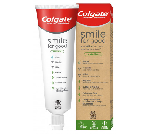 Зубна паста Colgate Smile For Good protection 2 шт х 75 мл