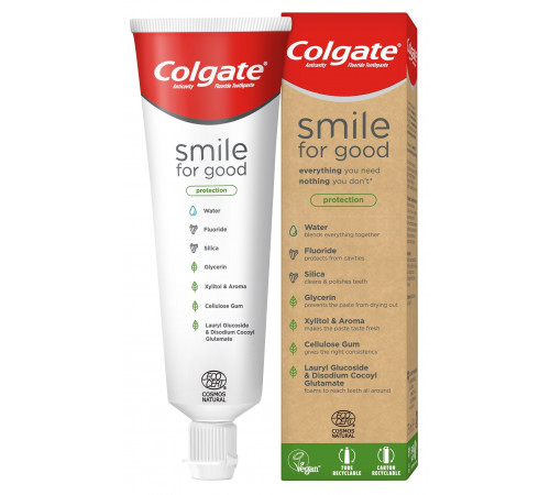 Зубная паста Colgate Smile For Good protection 2 шт х 75 мл