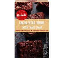 Какао порошок Bakello екстра темне 200 г