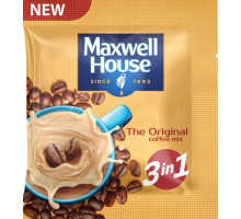 Напій кавовий розчинний Maxwell House 3в1 Original 18 г