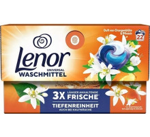 Гелевые капсулы для стирки Lenor Universal Orangenblute & Pfirsich 22 шт (цена за 1 шт)