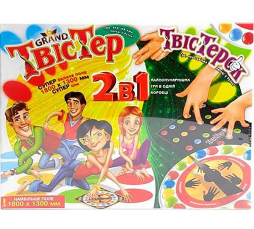 Підлогова гра Danko Toys Гранд Твістер Твістерок Підлогова гра Danko Toys Гранд Твістер Твістерок