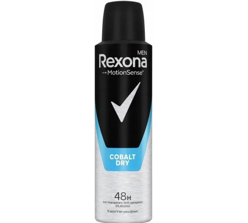 Дезодорант-антиперспирант мужской Rexona Cobalt Dry 150 мл
