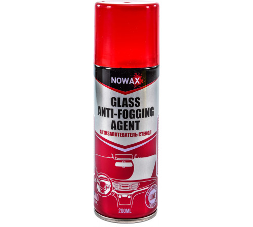Антизапотівач скла (антитуман) Nowax Glass Anti-Fogging Agent NX20007 200 мл