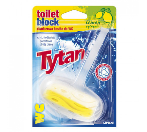 Блок для унітаза Tytan 40 г Лимон