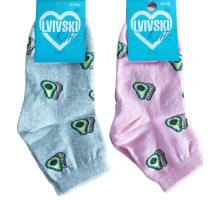 Дитячі шкарпетки Lvivski Kids Фрукти 20 розмір