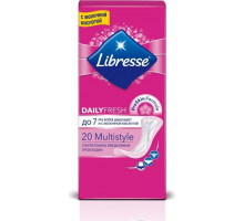 Щоденні гігієнічні прокладки Libresse Dailyfresh Multistyle 20 шт