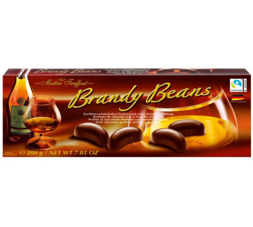 Конфеты Maitre Truffout Brandy Beans 200 г