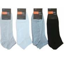 Шкарпетки чоловічі Lvivski Premium короткі сітка розмір 25-27