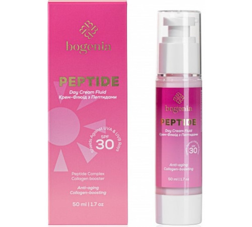 Крем-флюід з пептидами Bogenia Peptide SPF 30 50 мл