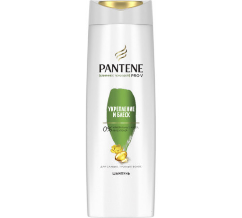 Шампунь для волос Pantene Pro-V Слияние с природой  Укрепление и Блеск 400 мл