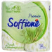 Туалетная бумага Soffione Fresh Lemongrass 3 слоя 4 рулона