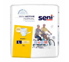 Подгузники-трусики для взрослых Seni Active Normal Large 100-135 см 30 шт