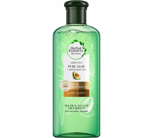 Шампунь для волос Herbal Essences Pure Aloe + Avocado Oil 225 мл