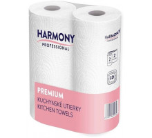 Паперові рушники Harmony Professional Premium 2 шари 2 шт