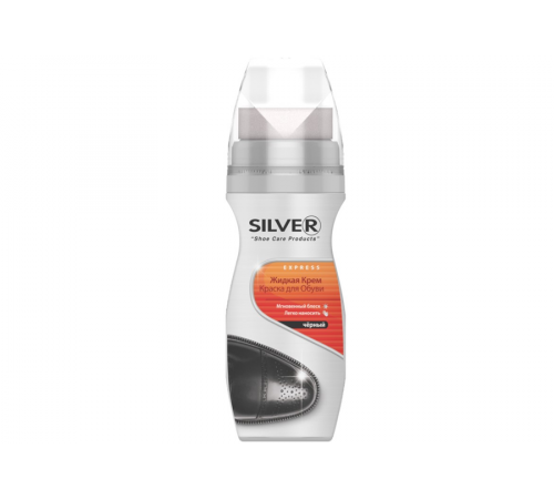 Крем-фарба Silver для взуття LS1003-01 Чорна 75 мл