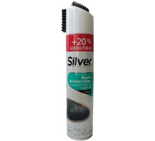 Фарба спрей Silver для нубука та замші SB1002-01P чорна 300 мл