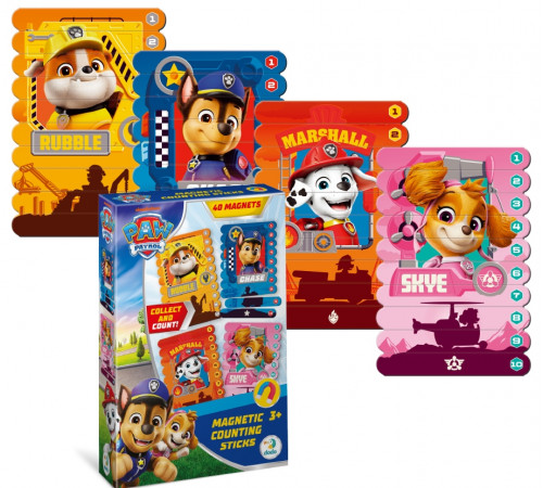 Магнитные палочки для счета Dodo 200652 Щенячий патруль Герои-спасатели