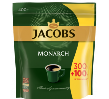 Кава розчинна Jacobs Monarch економ пакет 400 г