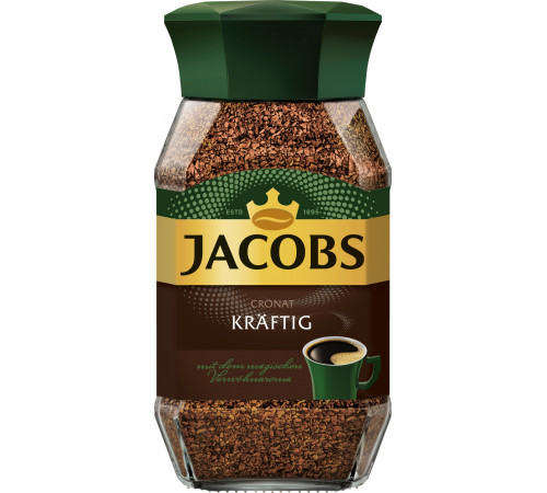 Кофе растворимый Jacobs Cronat Kraftig 190 г