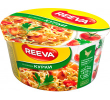 Лапша быстрого приготовления Reeva со вкусом Курицы 75 г