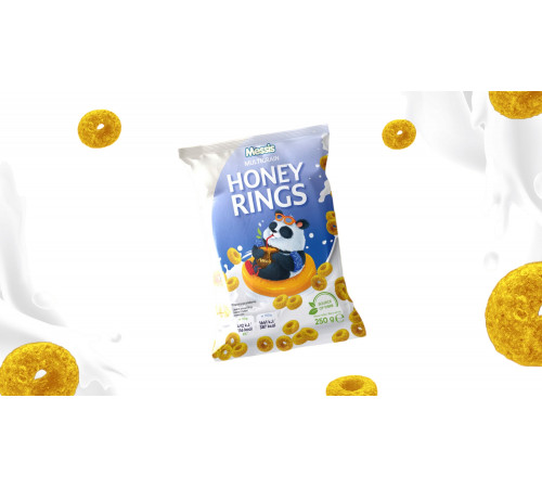 Кільця Messis Bubble Honey Rings з медом 250 г