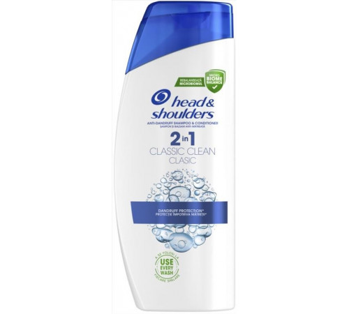 Шампунь Head & Shoulders 2в1 Основний догляд 330 мл
