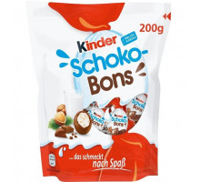 Цукерки Kinder Schoko-Bons 200 г