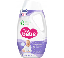 Рідкий засіб для прання дитячої білизни Teo Bebe Gentle & Clean Lavender 945 мл 21 цикл прання