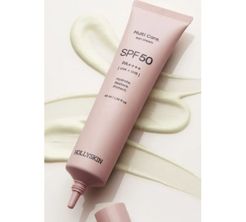 Сонцезахисний крем для обличчя Hollyskin Multi Care SPF 50 40 мл Сонцезахисний крем для обличчя Hollyskin Multi Care SPF 50 40 мл