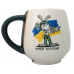 Чашка керамическая Боевой кролик 400 мл