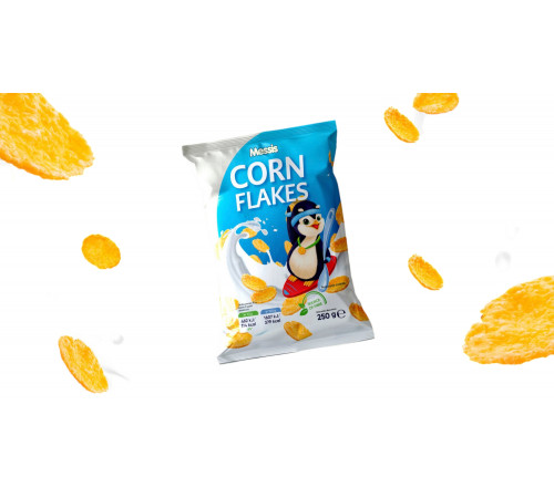 Пластівці кукурудзяні Messis Corn Flakes 250 г