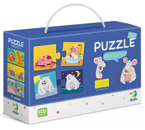 Пазли Дуо Dodo 300151 Протилежності
