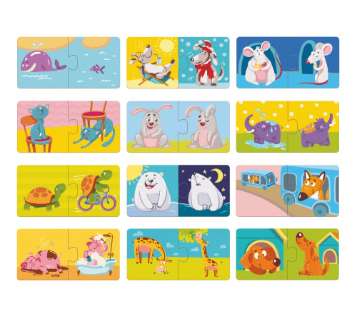 Пазли Дуо Dodo 300151 Протилежності