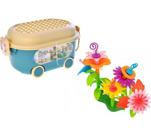 Конструктор 166 Квітковий сад , в контейнері