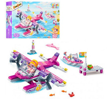 Конструктор Banbao 6132 Модний пляж Літак та катер 172 елементи