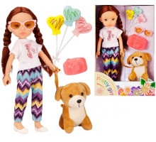 Лялька LS1303 Pretty Girl з домашнім улюбленцем