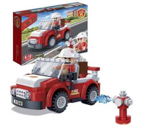 Конструктор Banbao 7117 Пожежники Позашляховик 105 елементів