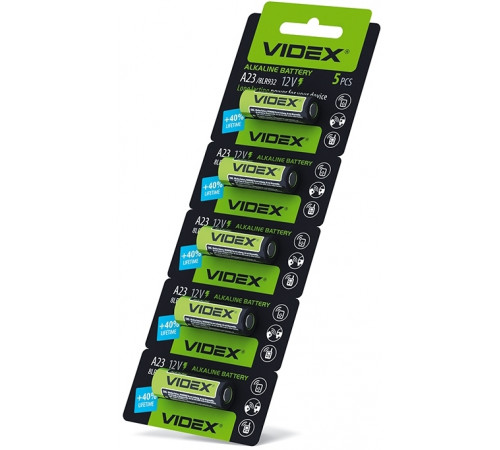 Батарейка щелочная Videx А23 8LR932 1 шт
