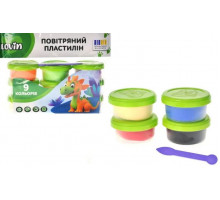 Пластилин воздушный в стакане Lovin 7000218 9 цветов