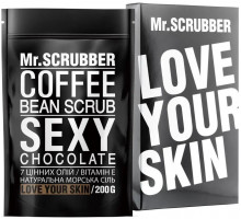 Кавовий скраб для тіла Mr. Scrubber Sexy Chocolate 200 г